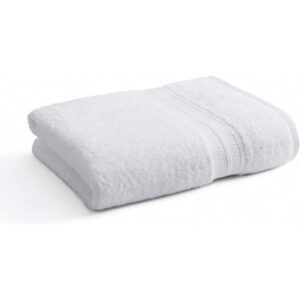 B Quality White Color Less Towel
