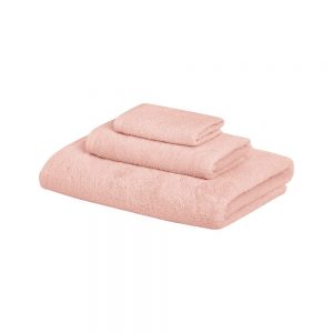 Pink Delight Soft Cotton Hand, Kitchen & Bath Towel Set