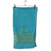 NLH Dyed Premium Cotton Yarn Tint Zinc Green Bathroom Towel