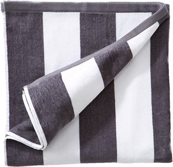 Premium Cotton Oversize Big Charcoal Grey Towel