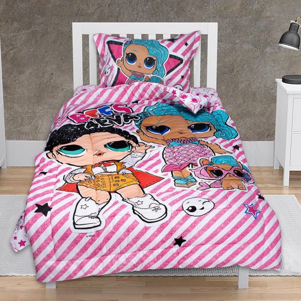 Girl-Queen-Baby Girl-Bedsheet-Comforter-Single Bedset