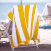 Yellow Water Absorbent Soft Feel Towels for Her