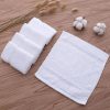 Soft Cotton Pure White Corporate Bundle of 12 Face & Hand Towels
