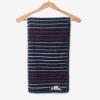 Lord Nelson Stripped Thick & Rich Cotton Navy Blue Luxury Bath Towel