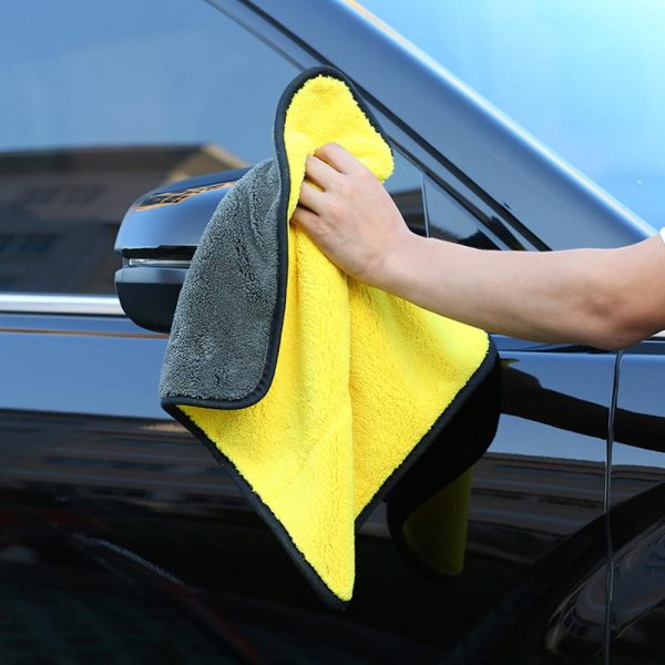 Premium Microfiber Car Care Super Soft, Fluffy, Anti Scratch Towel for Interior Cleaning and Polishing